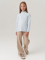 Водолазка в школу для девочки AT743  голубой