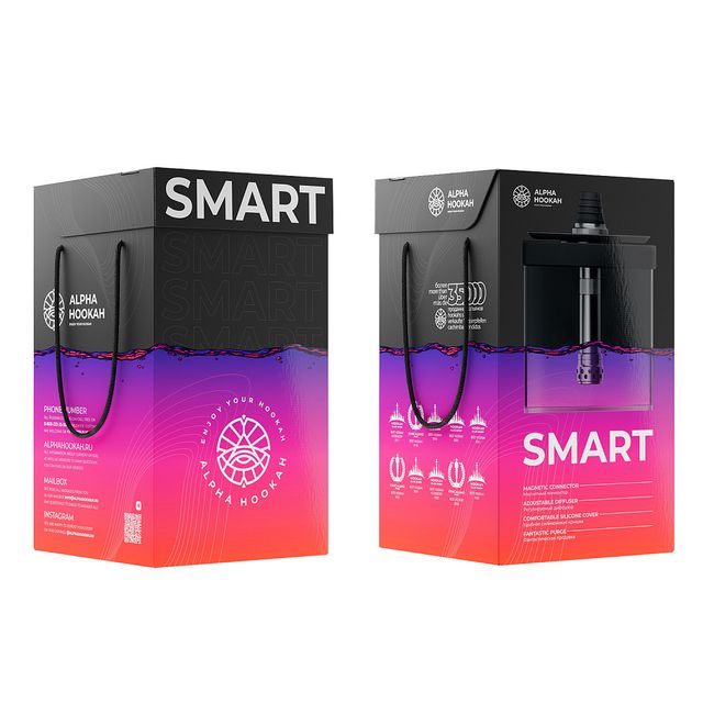 Кальян Alpha Hookah - Smart Box Кальян Alpha Hookah - Smart Box