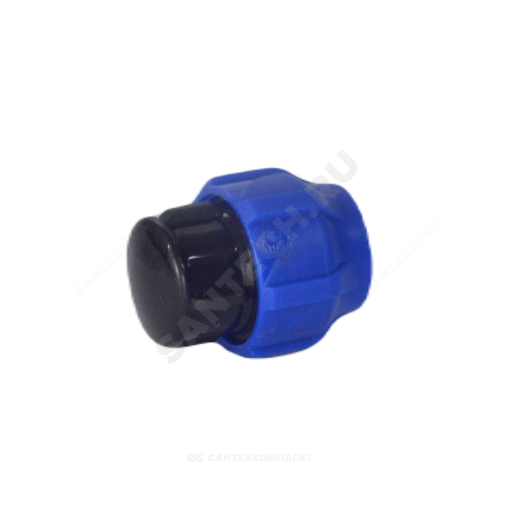 Заглушка компрессионная ПЭ Дн 32 Ру16 VALFEX 121001123032