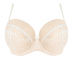 Бюстгальтер на косточках с пуш-ап вкладышами (Размер: 95D) (Цвет: кремовый)