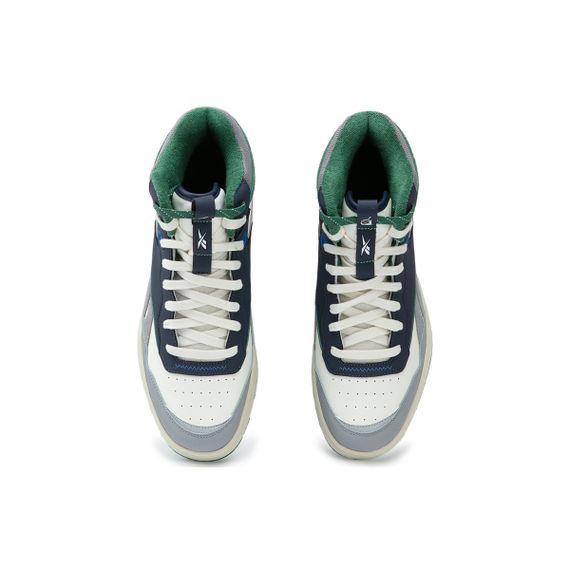 Reebok Винтажные баскетбольные кроссовки MID Топ Белый Унисекс