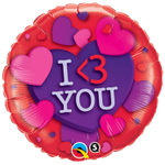 Шар Фольгированный сердца (Красный)