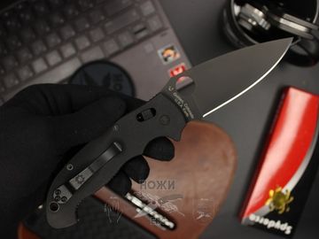 Складной нож Spyderco Manix 2 XL Black C95GPBBK2 c клинком из стали CPM-S30V, рукоять G10
