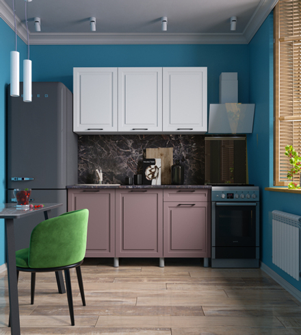 Кухня АЛИКАНТЕ готовое решение 1,5м