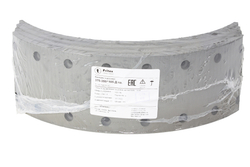 Рем. комплект тормозных накладок а/м УРАЛ-375 стар. обр.  (Сверл./с заклёпками/ширина 120мм./ к-т 4 шт.) ФРИТЕКС