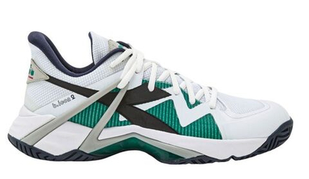 Теннисные кроссовки Diadora B.Icon 2 AG - white/black/blue corsair