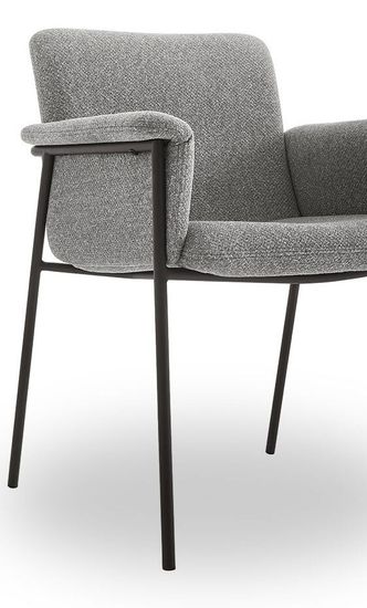 Стул Ford, серый/опора черная