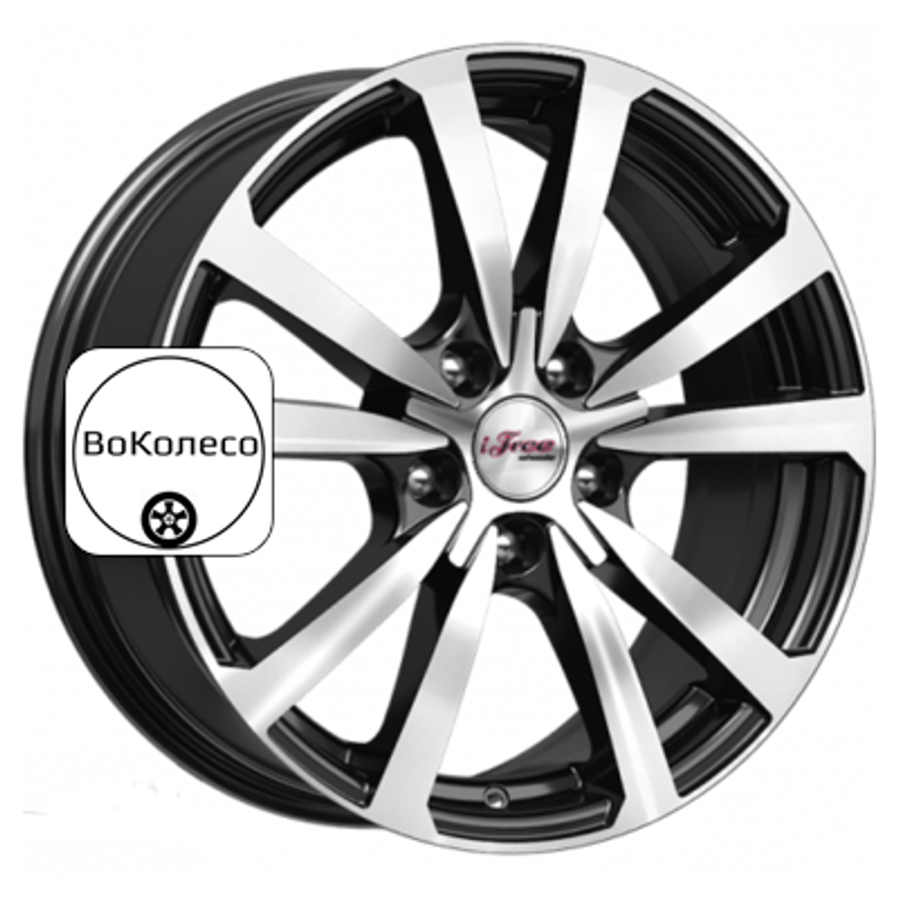 7x17/5x112 ET35 D66,6 Бэнкс (КС645) Блэк Джек iFree