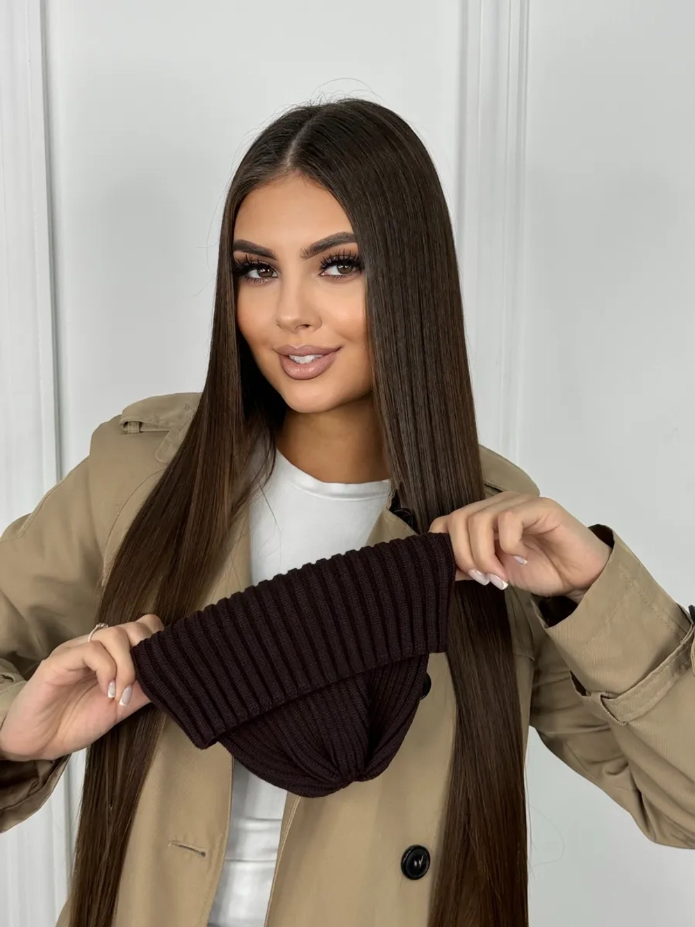 Шапка осенняя бини стильная модная