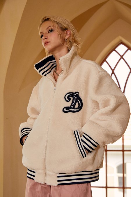 Шерповая куртка DONSMOKE "D Logo" Sherpa Jacket