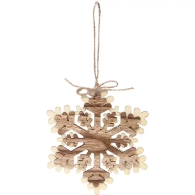 Подвеска «Снежинка - Волшебство» 14*14 см