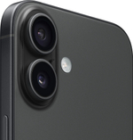 Смартфон Apple iPhone 16 Plus, 128 GB, Black (черный), nanoSIM+eSIM