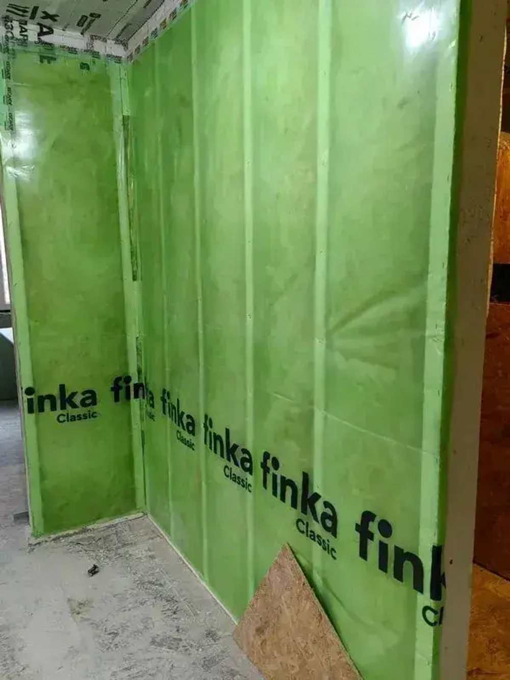 Пленка пароизоляционная Finka Classic 100 м.кв. пароизоляция для потолка, кровли, стен и пола