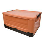 Короб пластиковый складной "Пазл", Д470 Ш340 В230, оранжевый Fancy-hh98-L