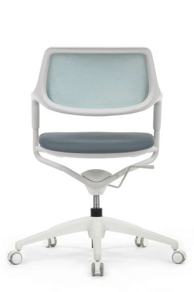 Кресло Scroll HY-813D Голубой/Серый