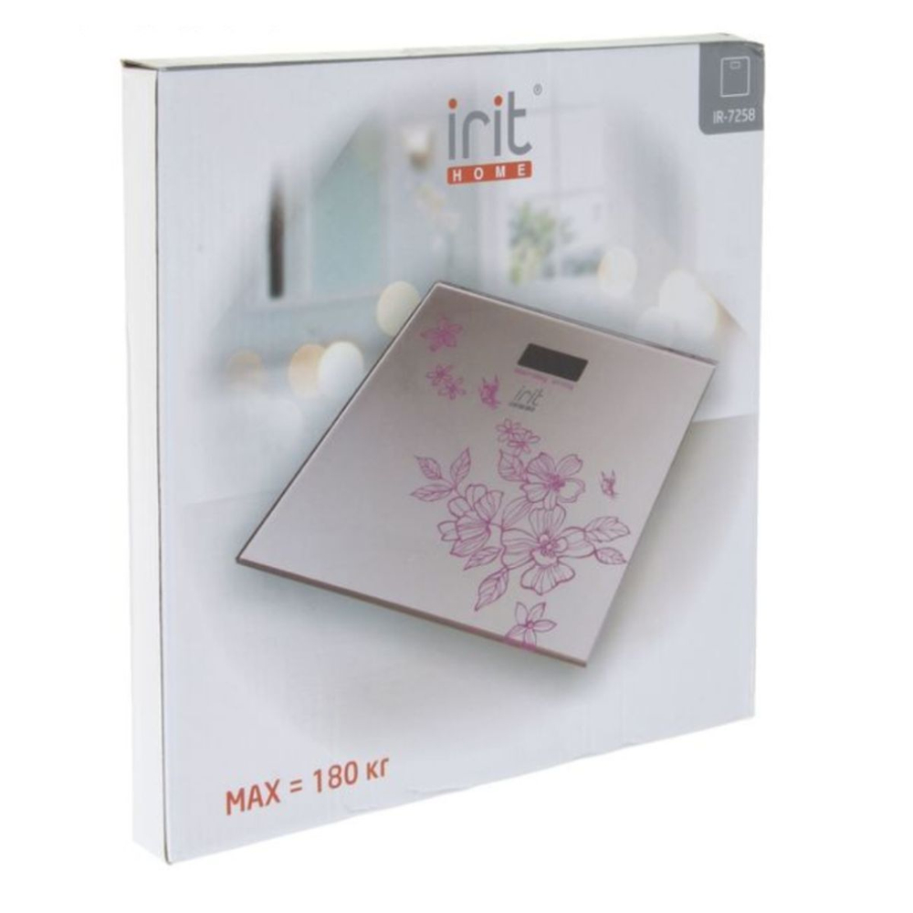 Весы напольные электронные, Irit, IR-7258, до 180 кг