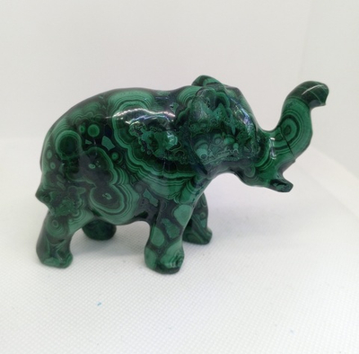 Слон из малахита