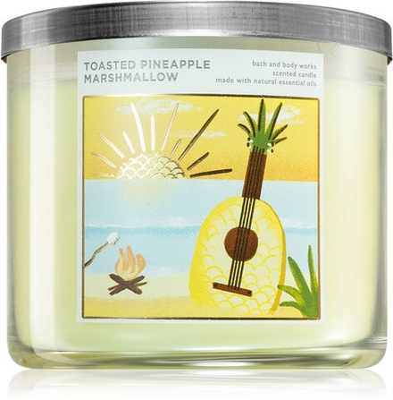 Bath & Body Works Toasted Pineapple Marshmallow - ароматическая свеча /   411  g  / GTIN 667556996500