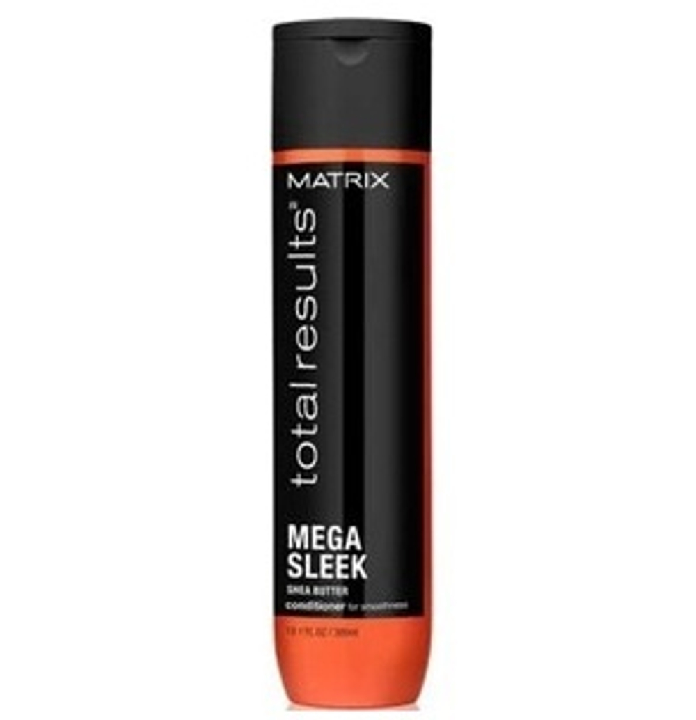Matrix Total Results Шампунь для волос Mega Sleek, с маслом ши, для гладкости непослушных волос, 300 мл