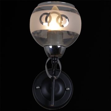 22115-0.2-01 BK+CH светильник настенный