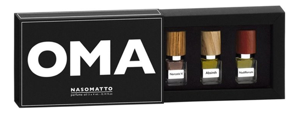 Nasomatto set OMA (Narcotic V,Absinth,Nudiflorum)