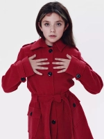 Пальто для девочки демисезонное