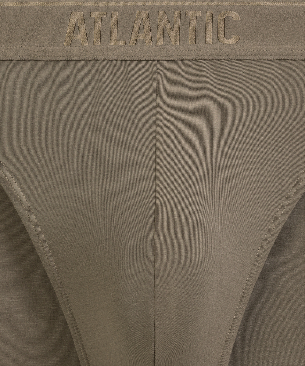 Мужские трусы слипы спорт Atlantic, 1 шт. в уп., микромодал, темно-серые, MP-1590