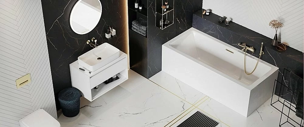 Смеситель для раковины Excellent Pi 1214 золото