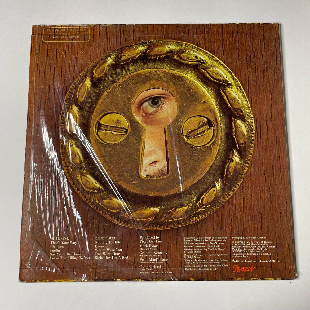 Винтажная виниловая пластинка LP Contraband Nothing To Hide (USA 1978) (Promo)