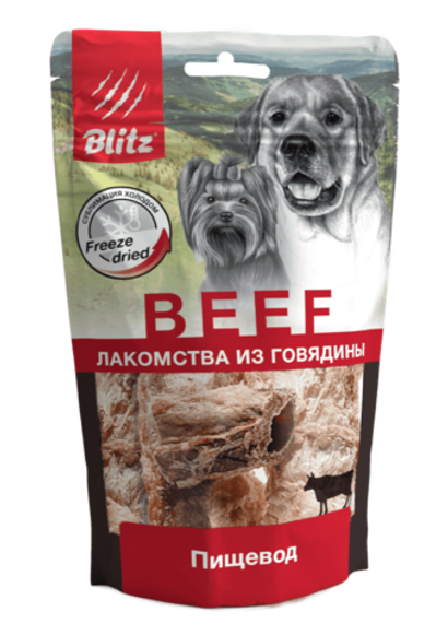 Лакомство для собак пищевод BLITZ 0,032кг