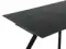 Раскладной стол Bronte, 160-240х90 см, черная керамика