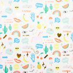 Упаковочная бумага (0,5*0,7 м) Яркий микс, 1 шт.