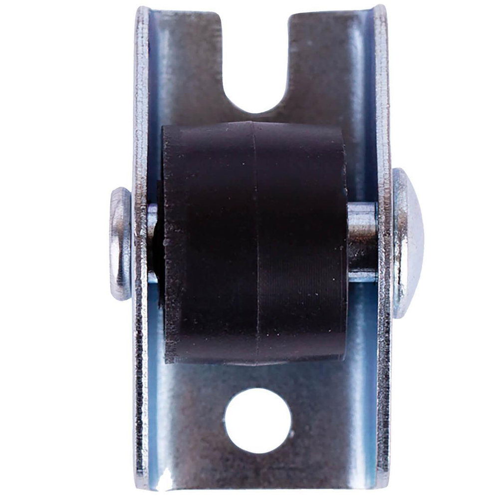 ОПОРА КОЛЕСНАЯ НЕПОВОР.НА ПЛОЩ. 25ММ ПЛАСТ/РЕЗИНА СЕР 1ШТ