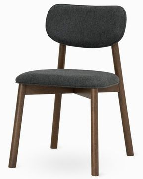 Обеденный стул Laurence темно-серая ткань