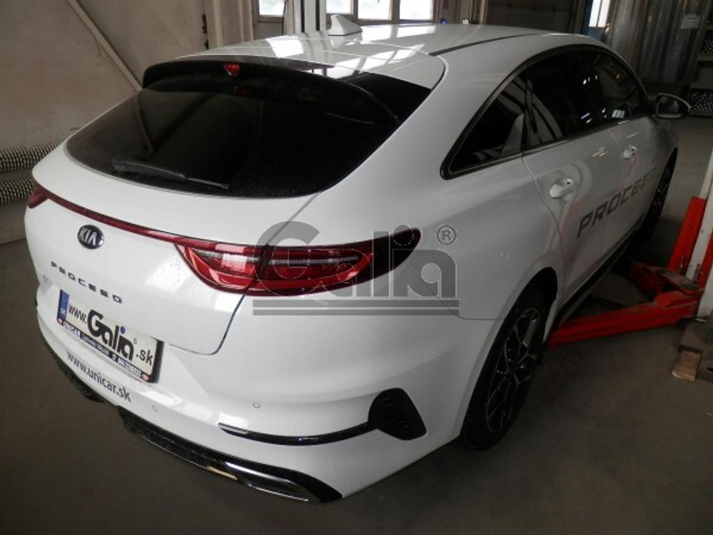 Фаркоп оцинкованный Galia K047C для Kia ProCeed 2018-(паспорт и сертификат в комплекте)(без электрики)
