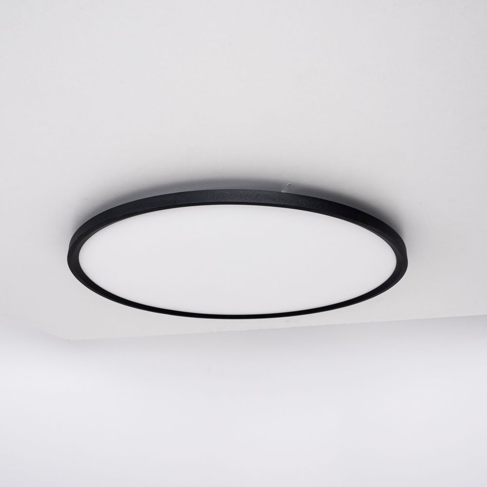 Потолочный светильник EXTRASLIM D80 Black