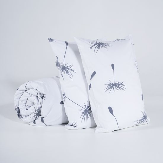 КПБ Fiori 2 , Дуэт Макси, 50х70, подод. 200х220  2шт, прост. 180х200х30 , ранфорс  DOMTEKC