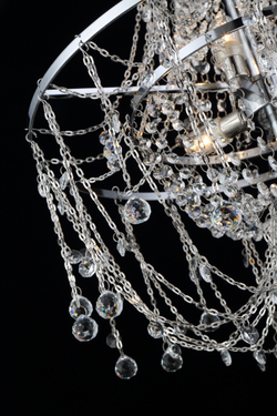 Люстра P168288M chrome