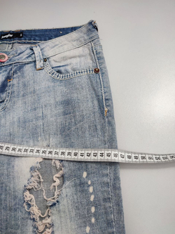 Джинсы Jennyfer голубые 42 размер