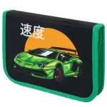 Пенал 1 отделение 190*130 Пифагор Dive into drive, откидная планка, ткань