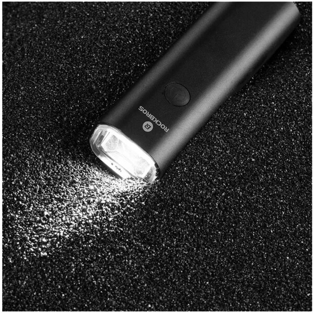 Фонарь велосипедный, передний Rockbros YQ-QD400LM (аккум. 2000 mAh, 3 режима,USB)