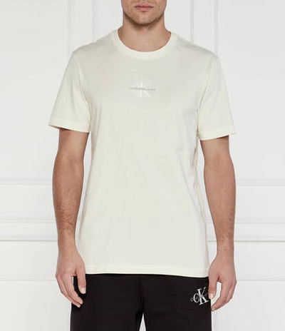 Футболка CALVIN KLEIN JEANS - экрю(J30J325649)