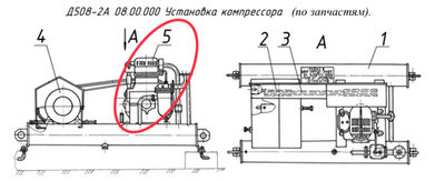 ДС-185/483423009 Компрессор унифицированный