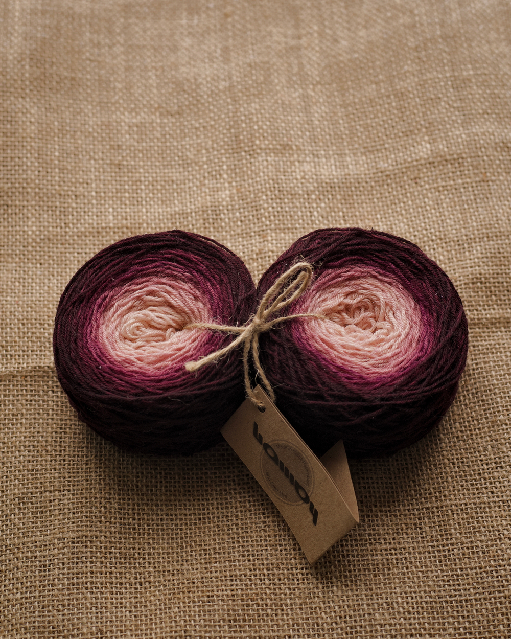 Градиент "Бургундия" 100 г шерсть