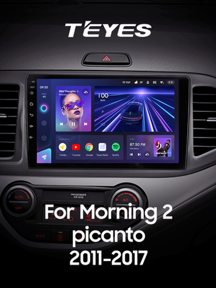 Teyes CC3 9"для KIA Morning 2011-2017