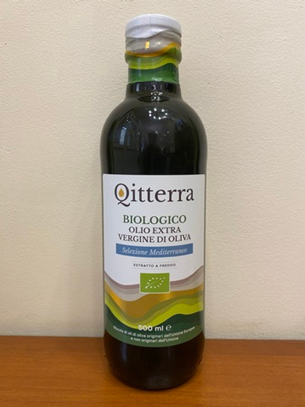 Оливковое масло BONO Qitterra BIO 0,5 л, Сицилия,Италия