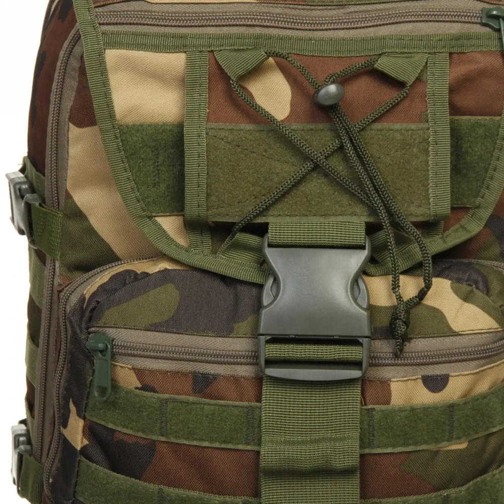 Рюкзак туристический 30л, цвет камуфляж зеленый,D5