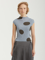 Топ Ribbed Dot