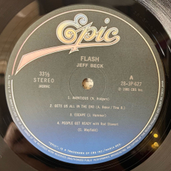 Винтажная виниловая пластинка LP Jeff Beck Flash (Japan 1985) (Obi) People Get Ready