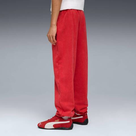 PUMA X SCUDERIA FERRARI СПОРТИВНЫЕ БРЮКИ SPORTSWEAR, КРАСНЫЙ